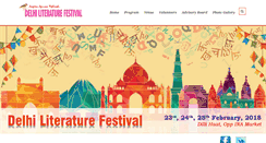 Desktop Screenshot of delhiliteraturefestival.org